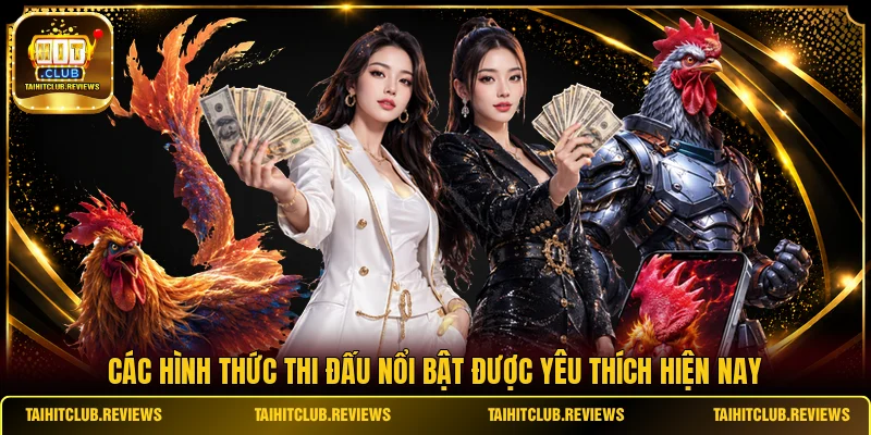 Các hình thức thi đấu nổi bật được yêu thích hiện nay