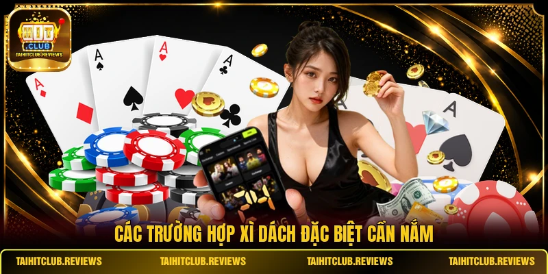 Các trường hợp Xì Dách đặc biệt cần nắm