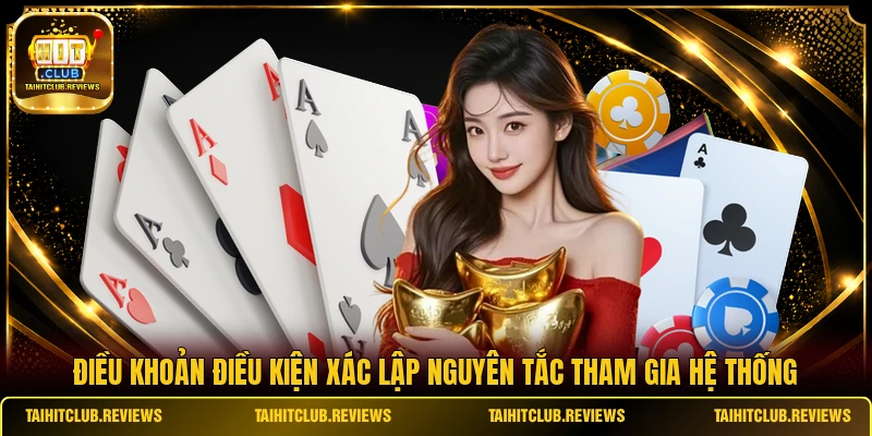 Điều khoản điều kiện xác lập nguyên tắc tham gia hệ thống