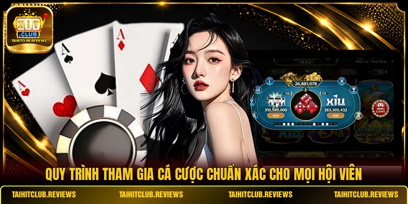 Quy trình tham gia cá cược chuẩn xác cho mọi hội viên
