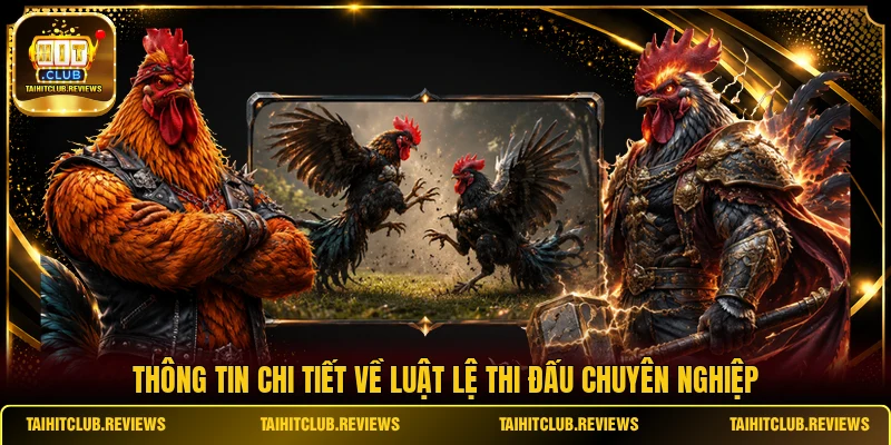 Thông tin chi tiết về luật lệ thi đấu chuyên nghiệp 