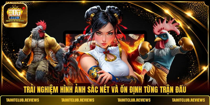 Trải nghiệm hình ảnh sắc nét và ổn định từng trận đấu